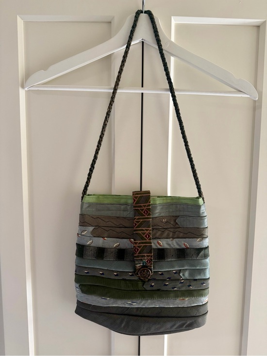 Rumpelsilkskin Handbags - Shoulder bag - Artisan made in Humboldt, CA from gorgeous silk neckties